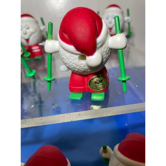 1980s Lot Of 3 Russ Skiing Snowball-Golfball Collectible Wind Up Toys-NOS - Picture 11 of 11